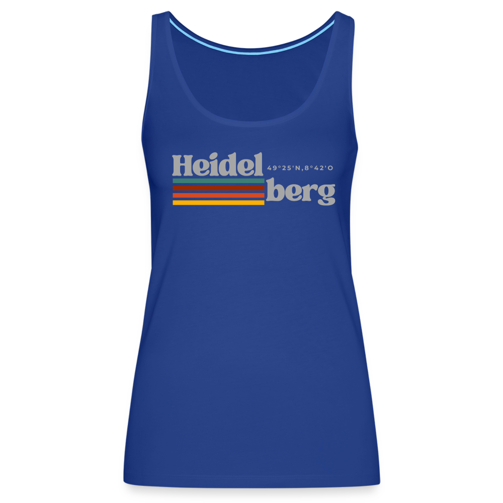Tanktop Ladies Heidelberg "Retro" - Königsblau