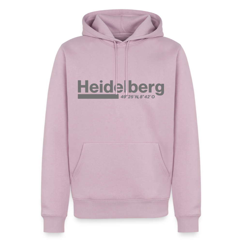 Hoodie Heidelberg "Bold GPS" - Altrosa