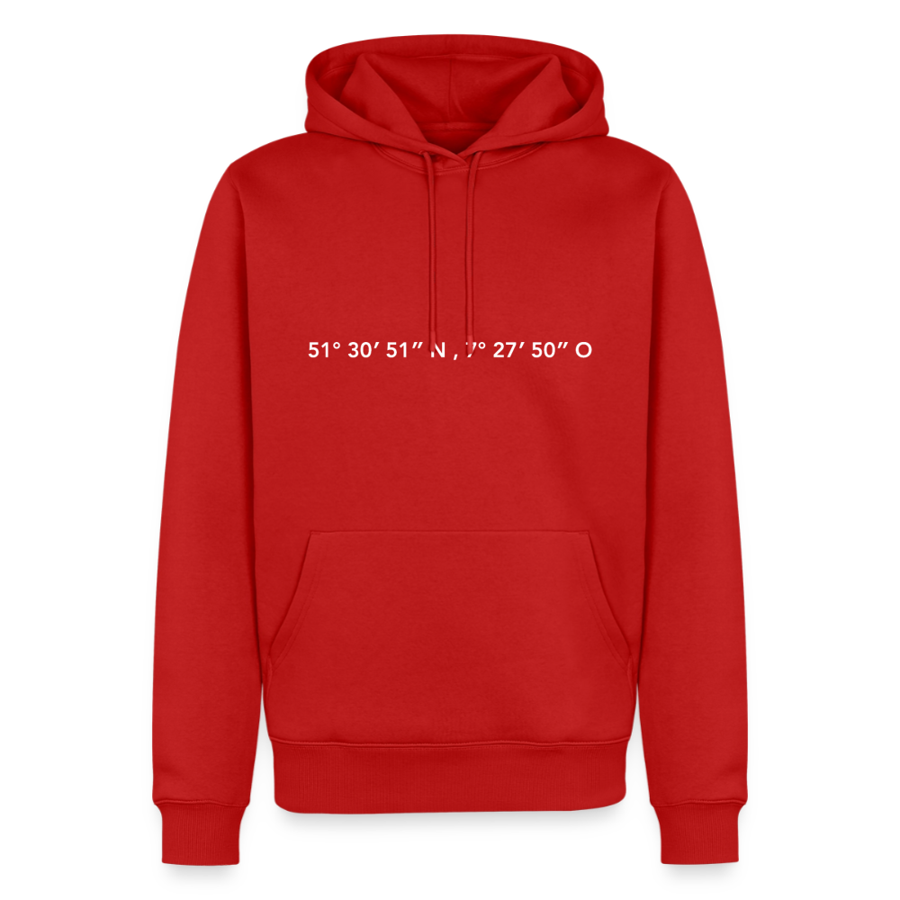 Hoodie Dortmund "GPS" Bright Edition - Rot