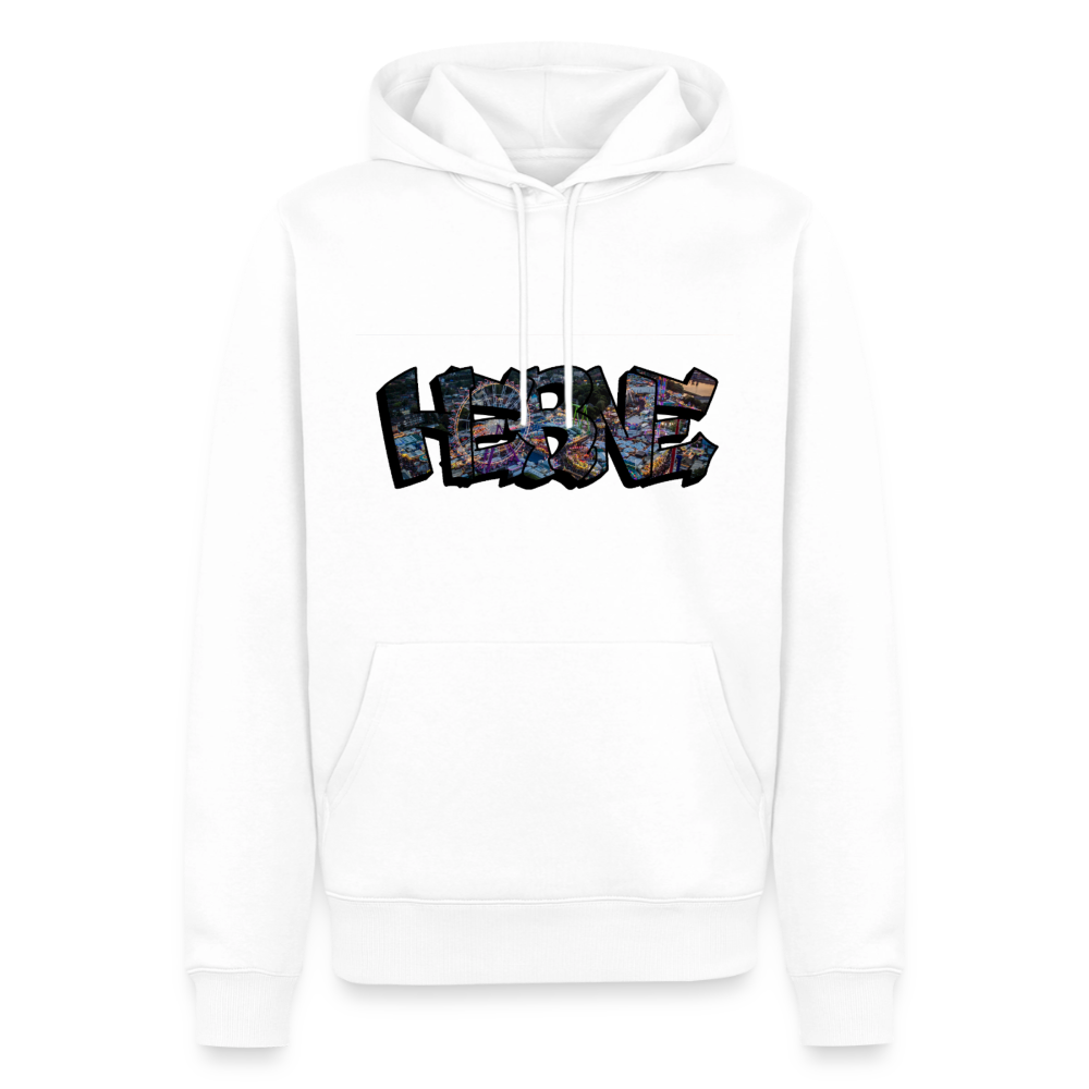 Hoodie Herne "Kirmes Night" - Weiß