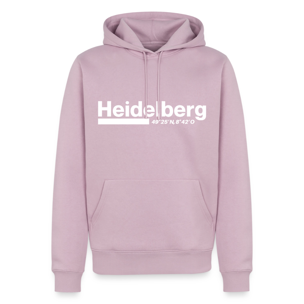 Hoodie Heidelberg "Bold GPS White" - Altrosa