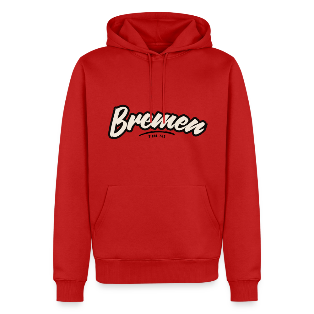 Hoodie Bremen "Graffiti Tag" - Rot