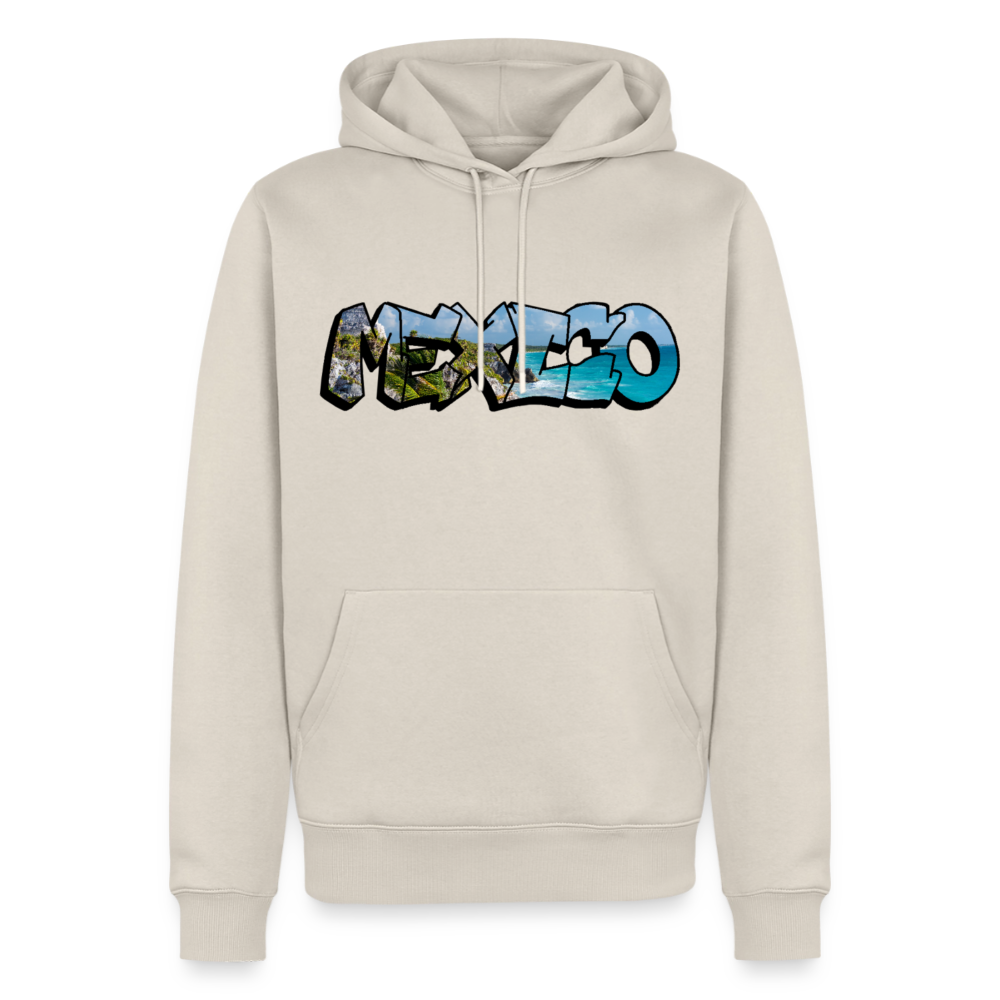 Hoodie Mexico Graffiti "Riviera" - Beige