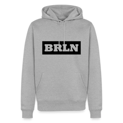 Hoodie Berlin "BRLN" Dark Edition - Grau meliert