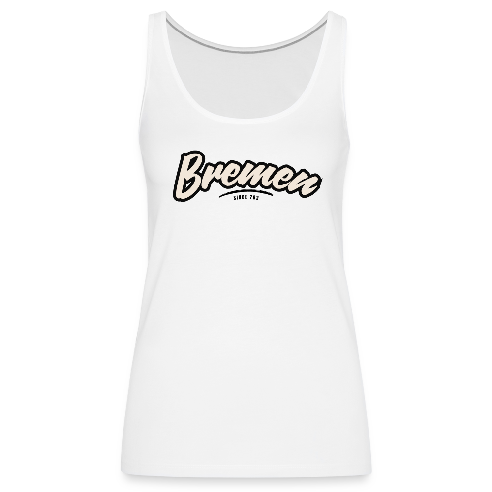 Tanktop Ladies Bremen "Graffiti Tag" - Weiß