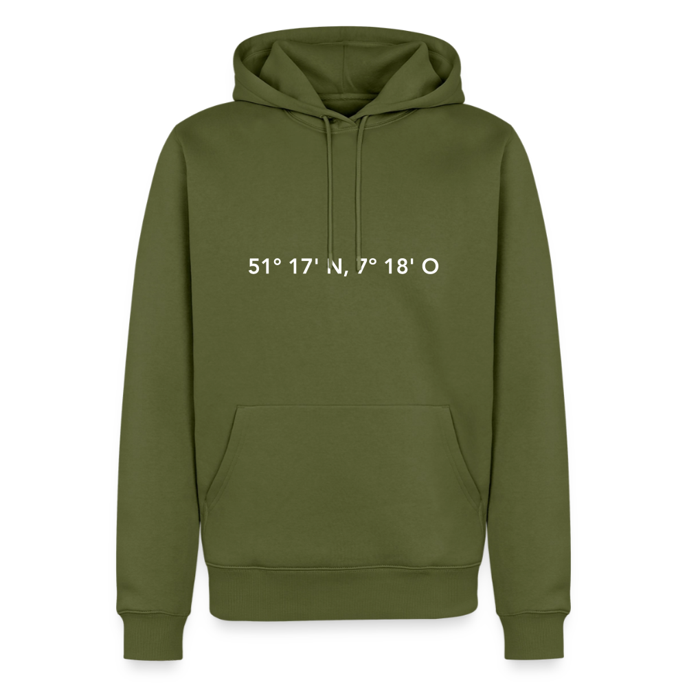 Hoodie Schwelm "GPS" Bright Edition - Khaki