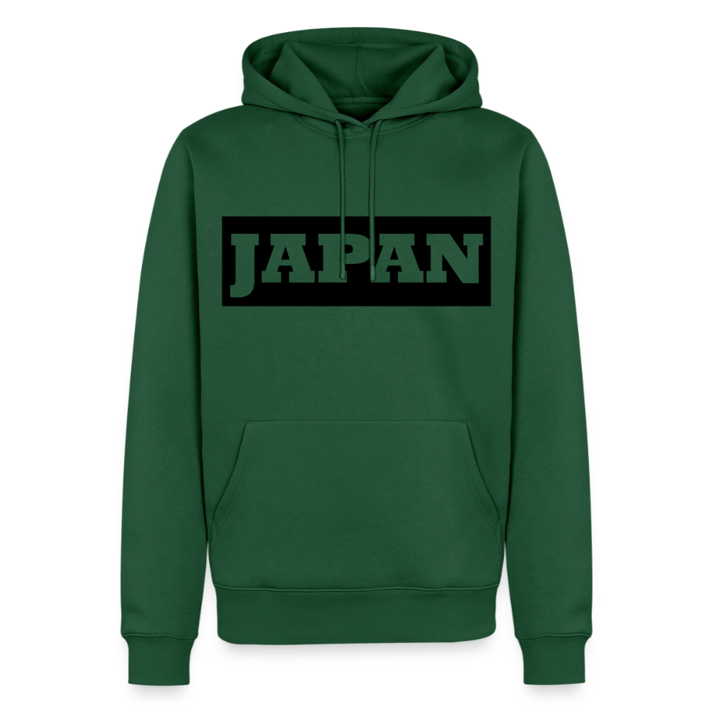 Hoodie Japan "Bold" - Flaschengrün