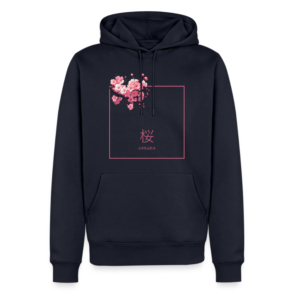 Hoodie Japan "Sakura" - Navy