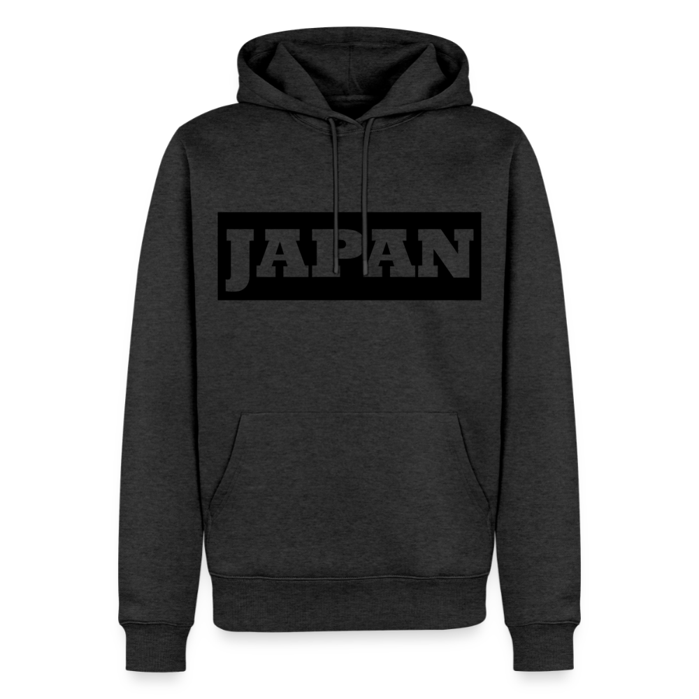 Hoodie Japan "Bold" - Anthrazit meliert