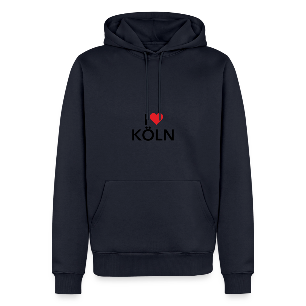 Hoodie "I Love Köln" Dark Edition - Navy