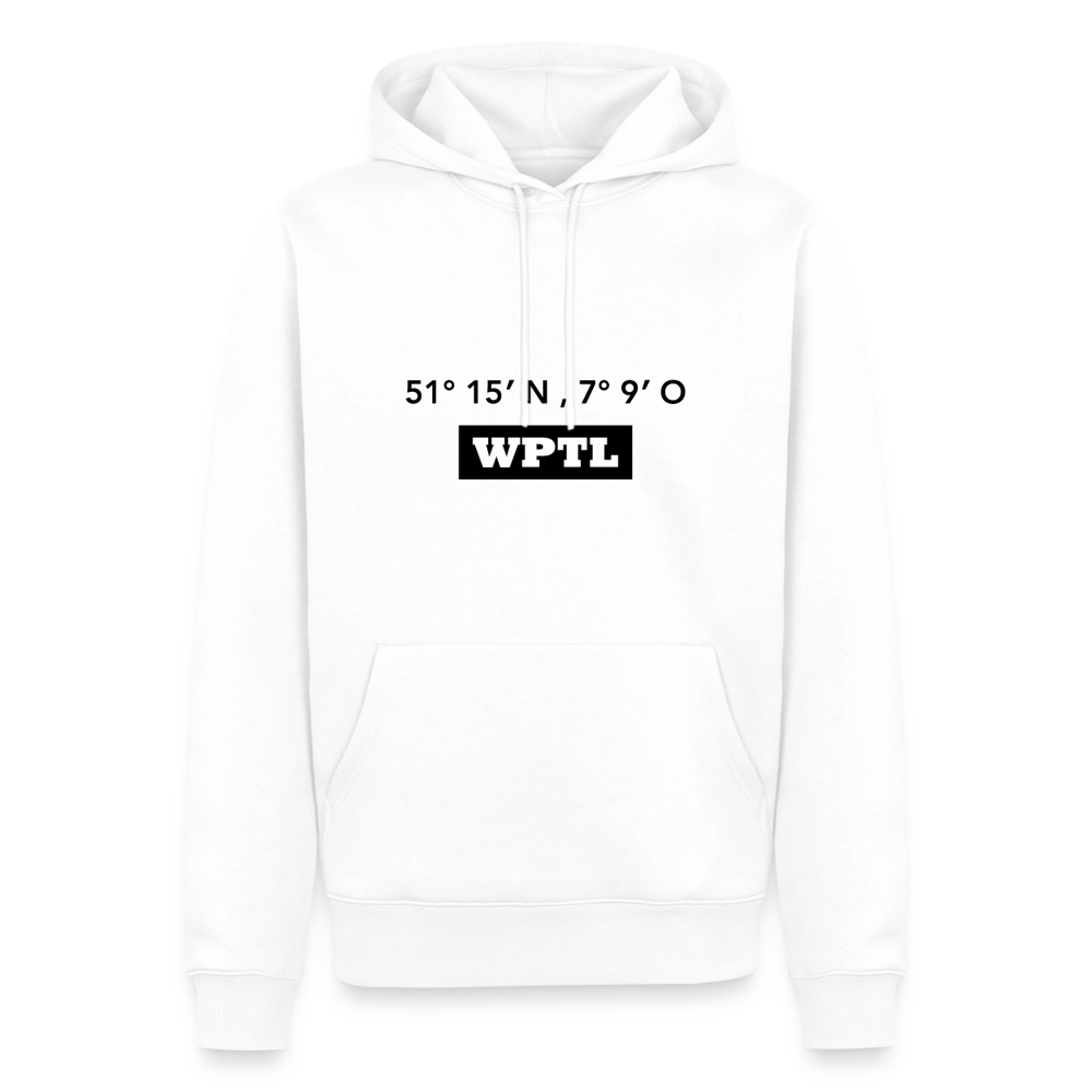 Hoodie WPTL "GPS" Dark Edition - Weiß