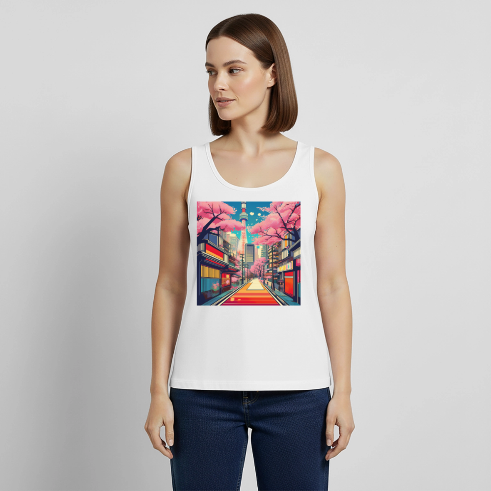Tanktop Ladies Japan "Tokyo" - Weiß
