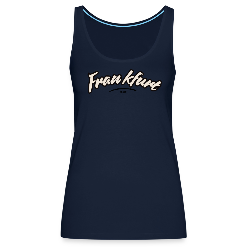 Tanktop Ladies Frankfurt (Main) "Graffiti Tag" - Navy