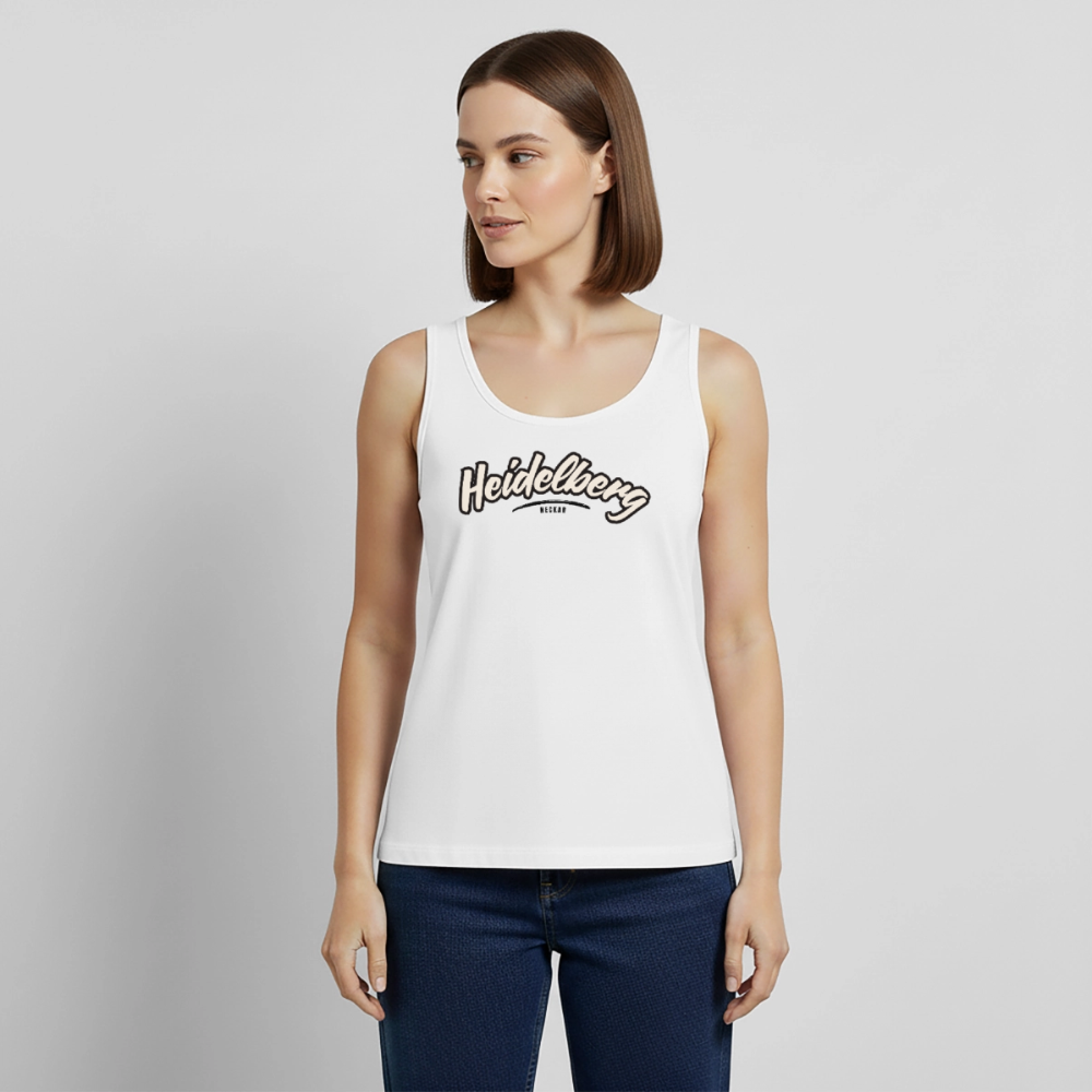 Tanktop Ladies Heidelberg "Graffiti Tag" - Weiß