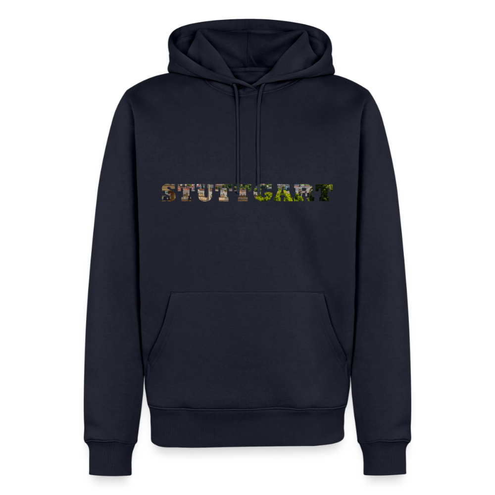Hoodie Stuttgart "Panorama Bold" - Navy