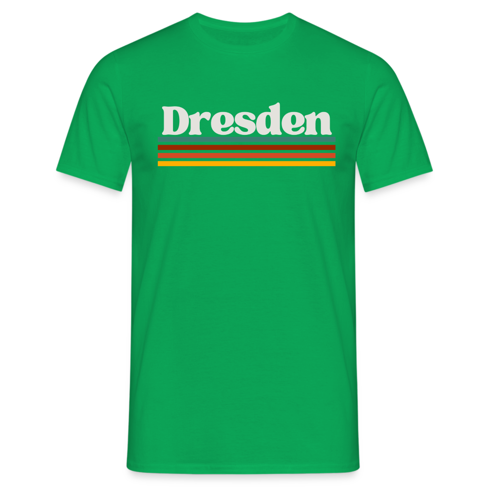 T-Shirt Dresden "Retro" - Kelly Green