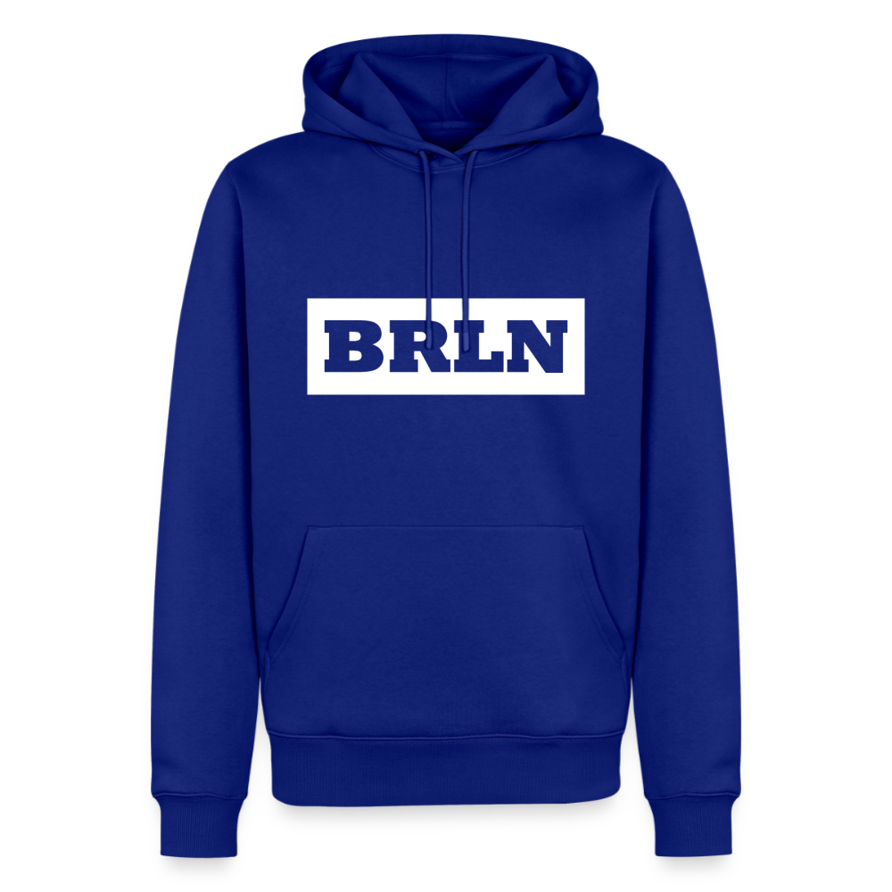 Hoodie Berlin "BRLN" Bright Edition - Royalblau