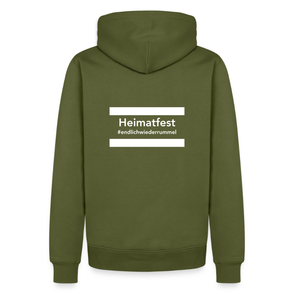 Hoodie Schwelmer Heimatfest #endlichwiederrummel - Khaki