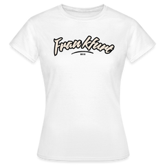T-Shirt Ladies Frankfurt (Main) "Graffiti Tag" - Weiß