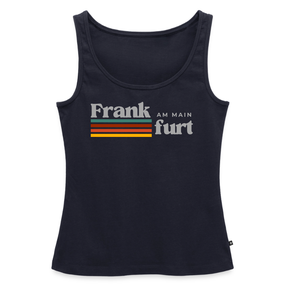Tanktop Ladies Frankfurt (Main) "Retro" - Navy