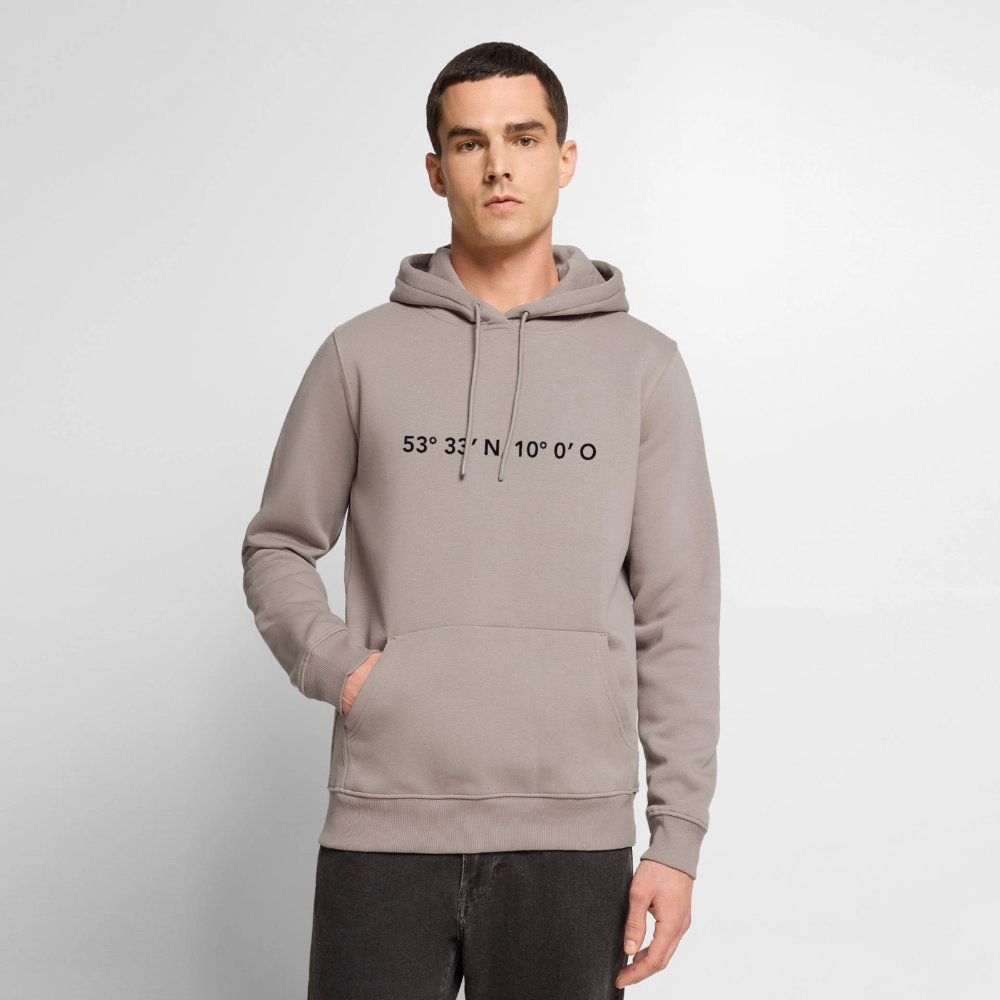 Hoodie Hamburg "GPS" Dark Edition - Taupe