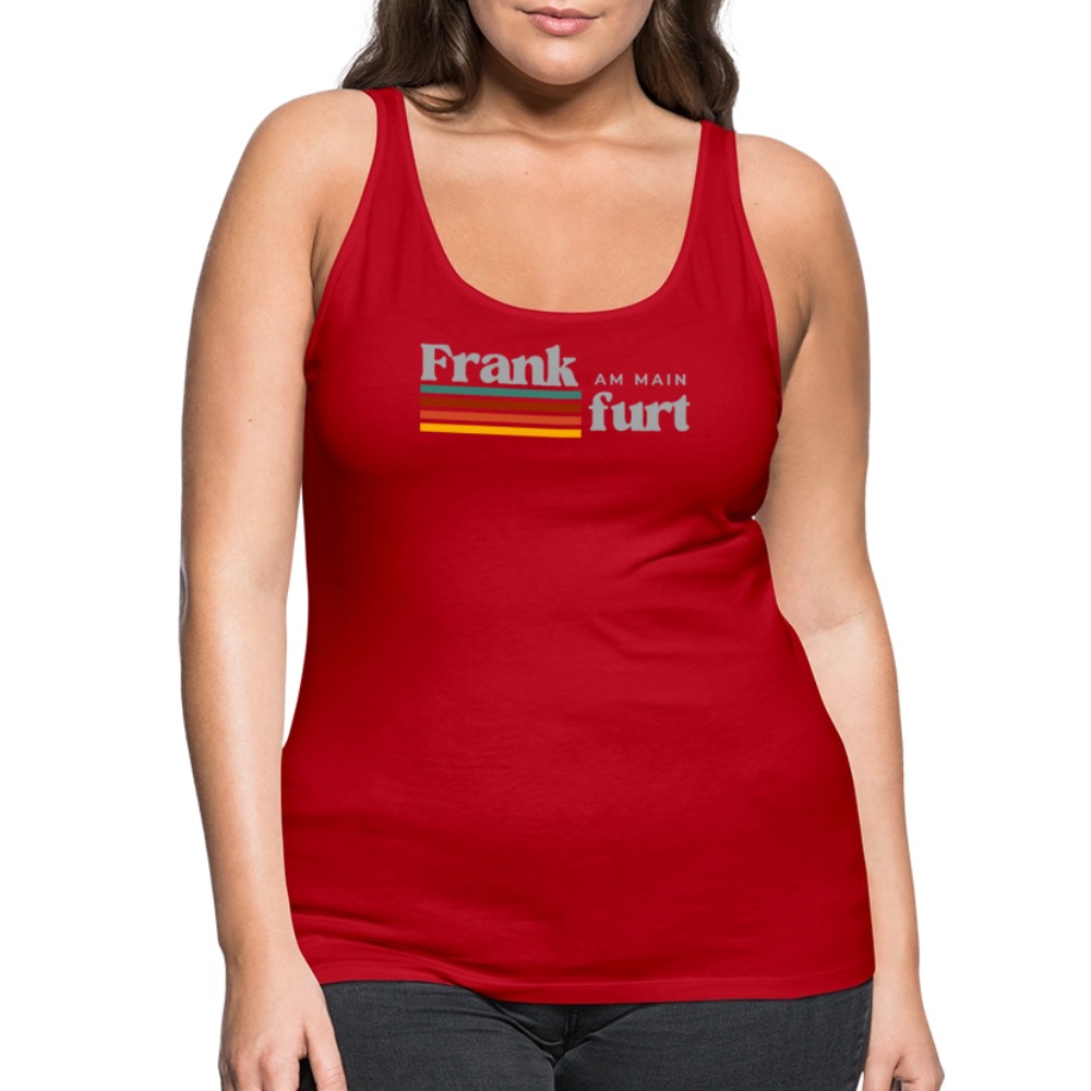 Tanktop Ladies Frankfurt (Main) "Retro" - Rot