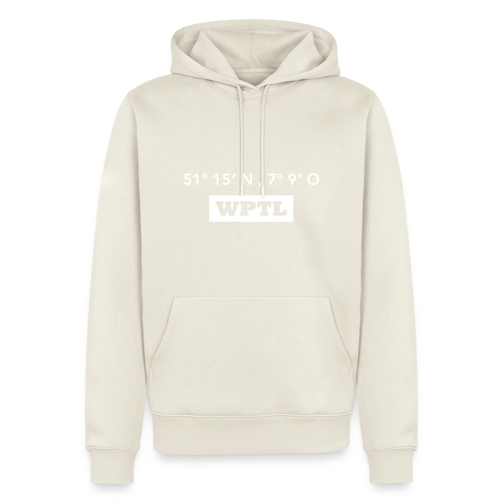 Hoodie WPTL "GPS" Bright Edition - Naturweiß