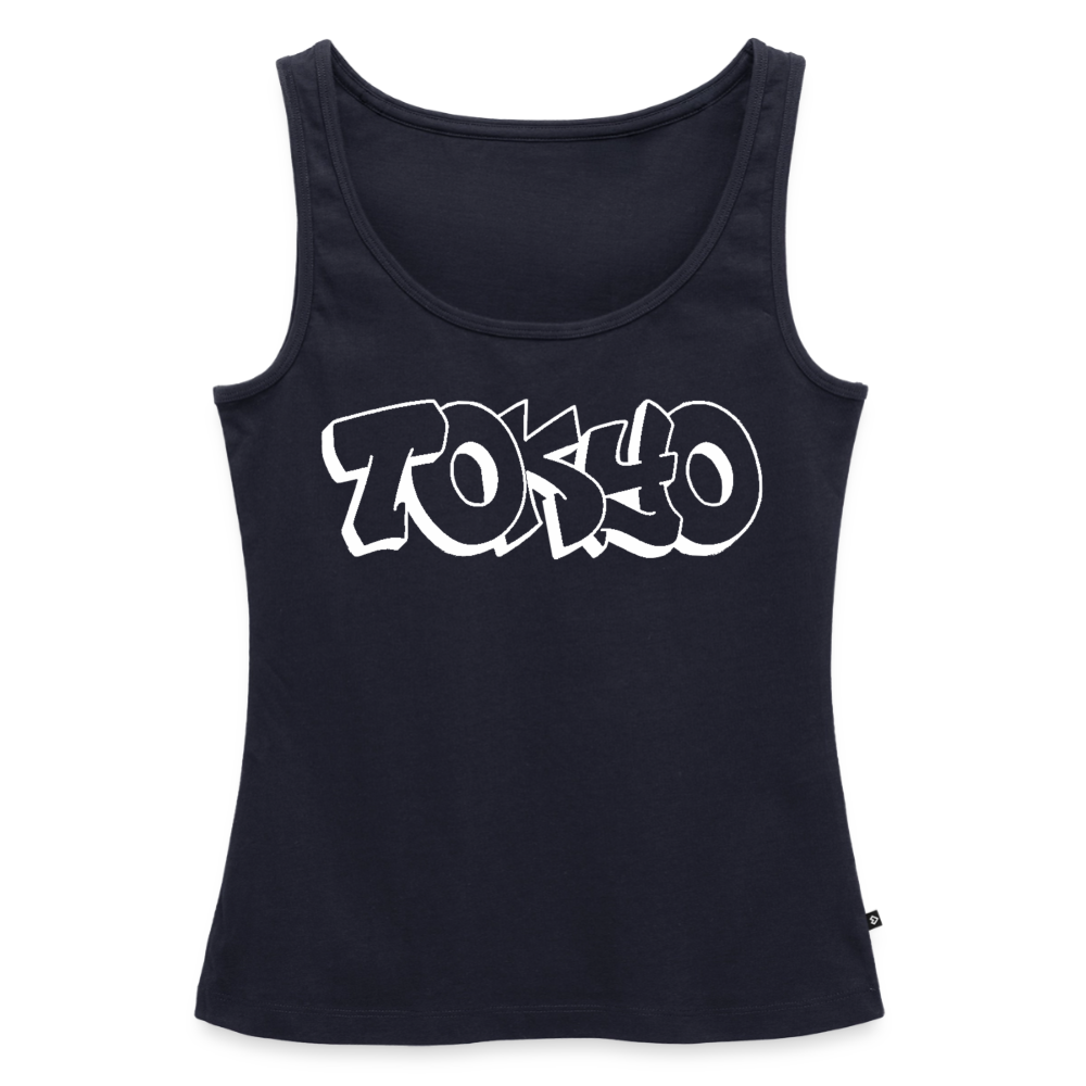Tanktop Ladies Japan Graffiti "Tokyo Bright Edition" - Navy