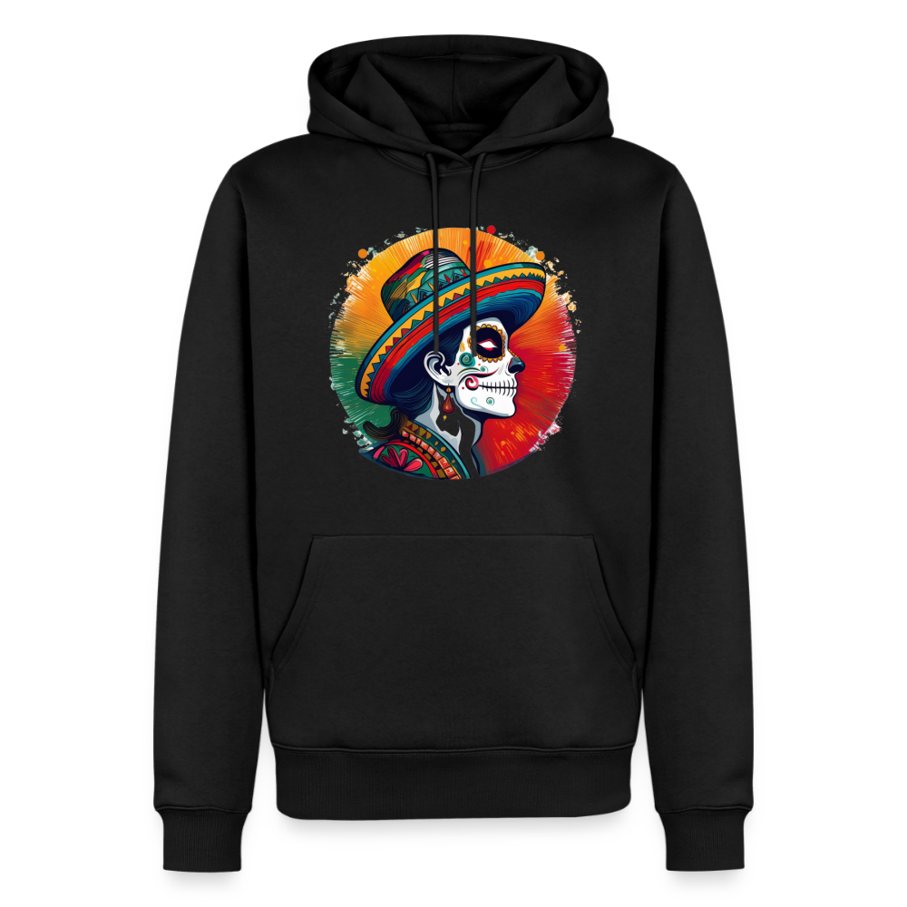 Hoodie Mexico "La Catrina Side" - Schwarz
