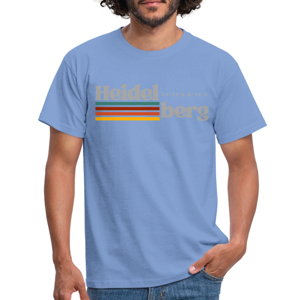 T-Shirt Heidelberg "Retro" - carolina blue