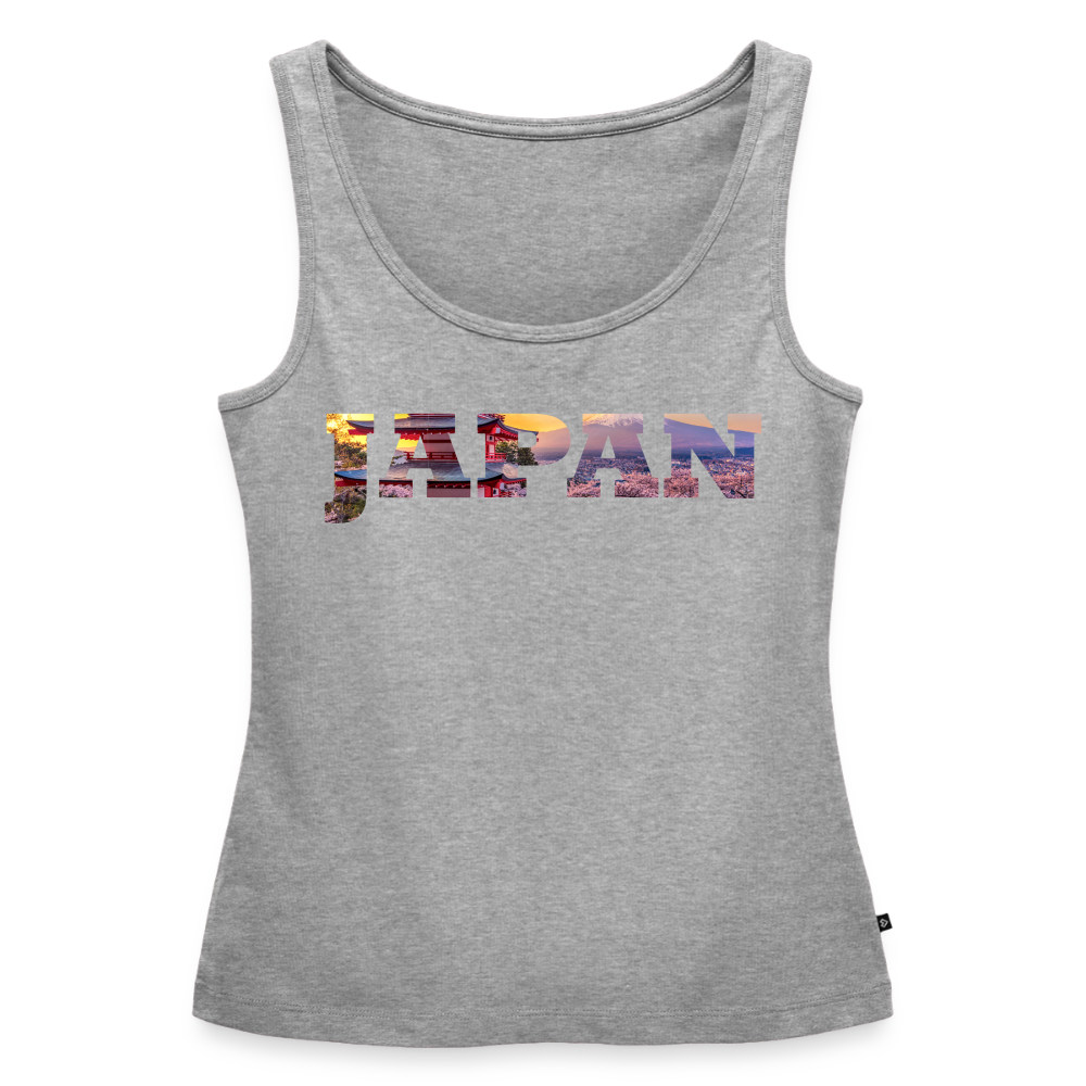 Tanktop Ladies Japan "Bold Panorama" - Grau meliert