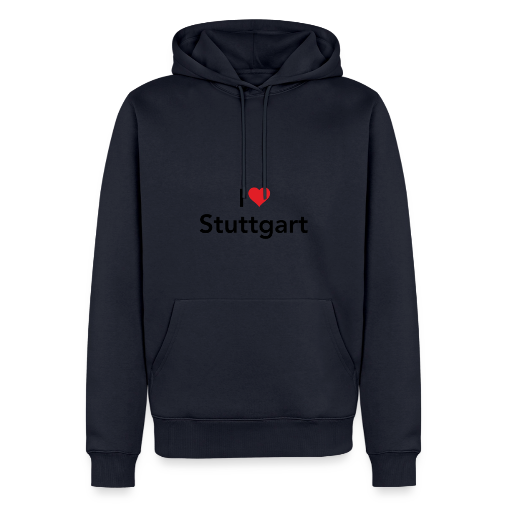 Hoodie "I Love Stuttgart" Dark Edition - Navy