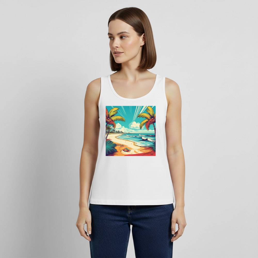 Tanktop Ladies Mexico "Paradise Tulum" - Weiß