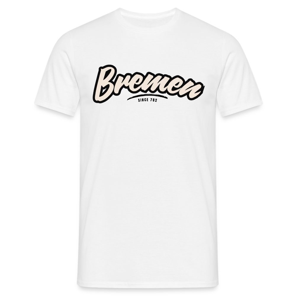 T-Shirt Bremen "Graffiti Tag" - Weiß