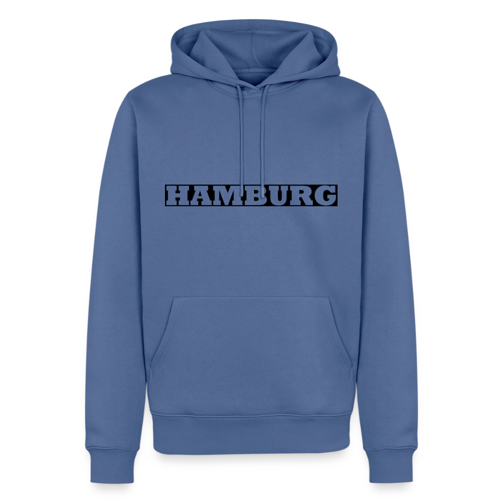 Hoodie Hamburg "Bold" Dark Edition - Taubenblau