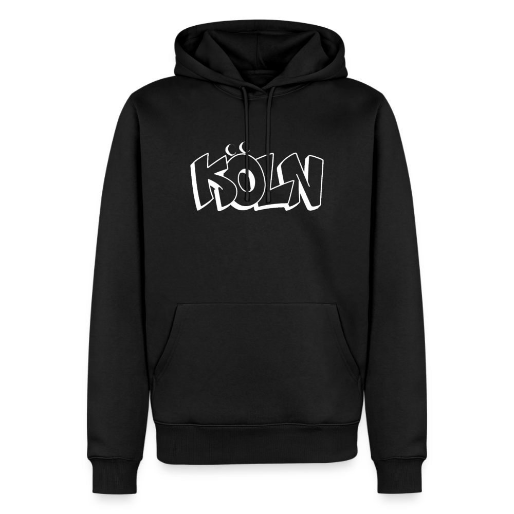 Hoodie Köln "Graffiti" Bright Edition - Schwarz