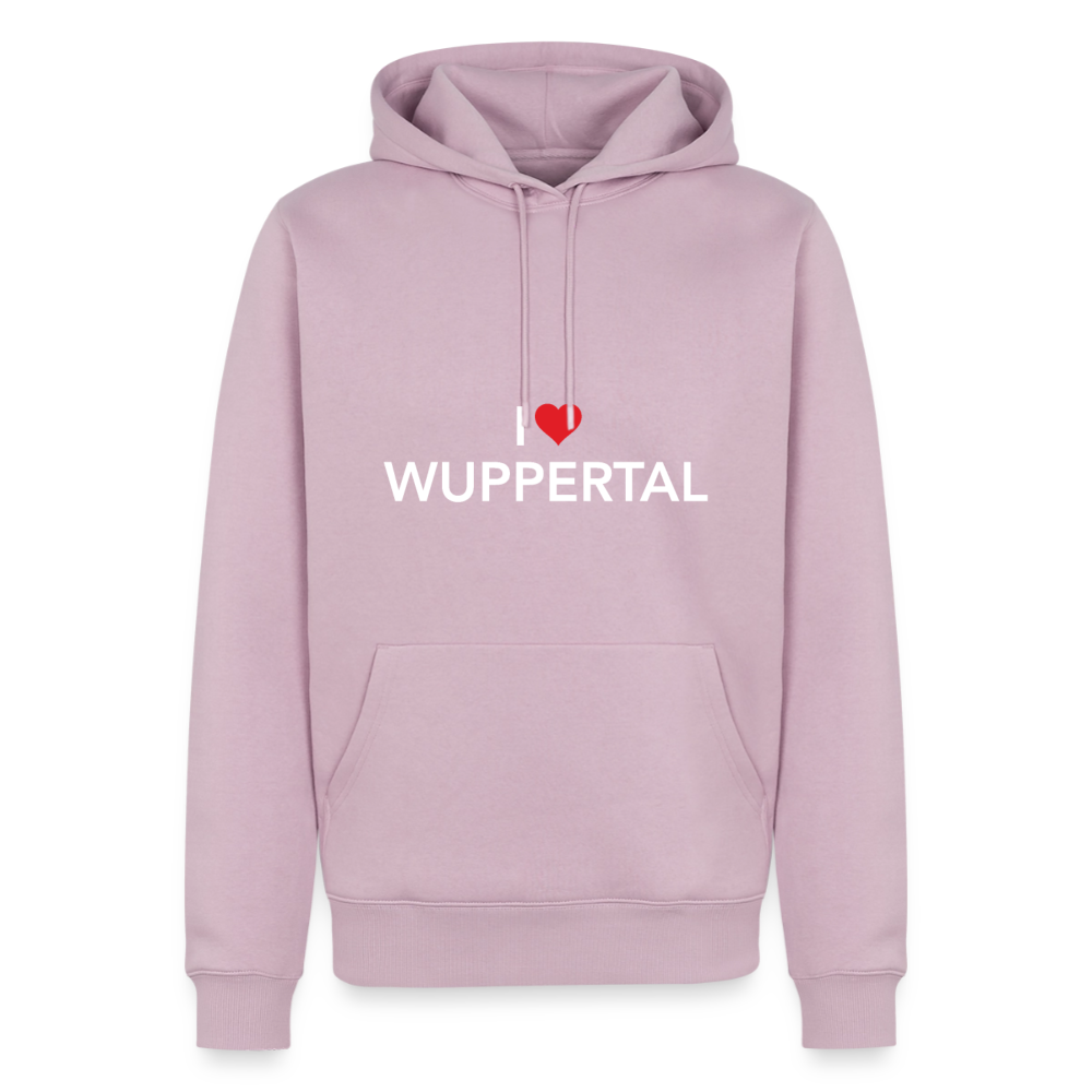 Hoodie "I Love Wuppertal" - Altrosa