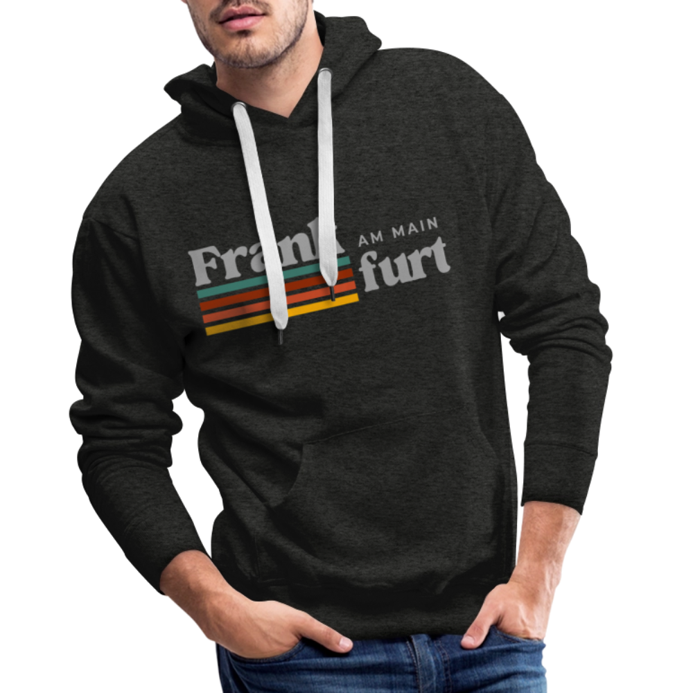 Hoodie Frankfurt (Main) "Retro" - Anthrazit