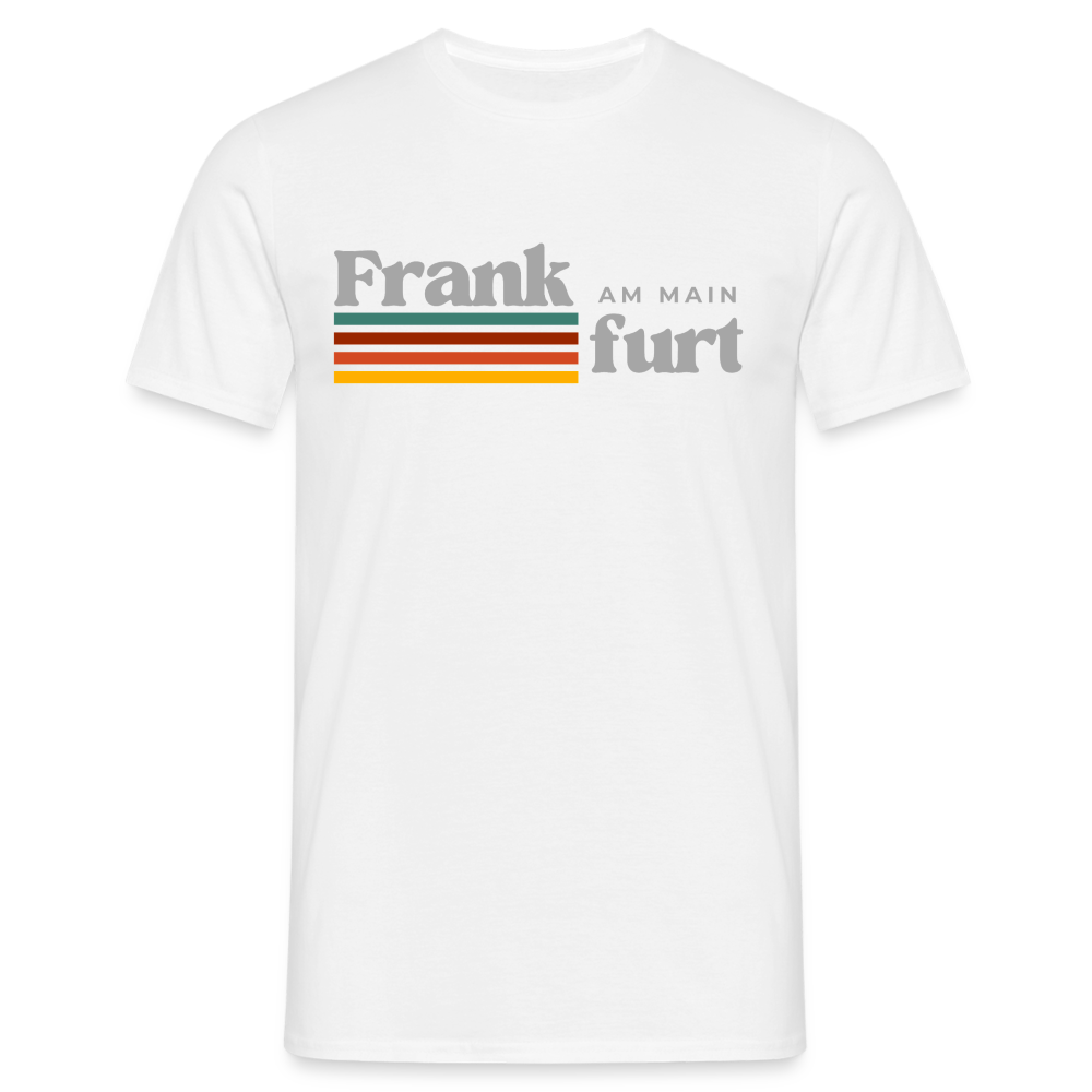 T-Shirt Frankfurt (Main) "Retro" - Weiß