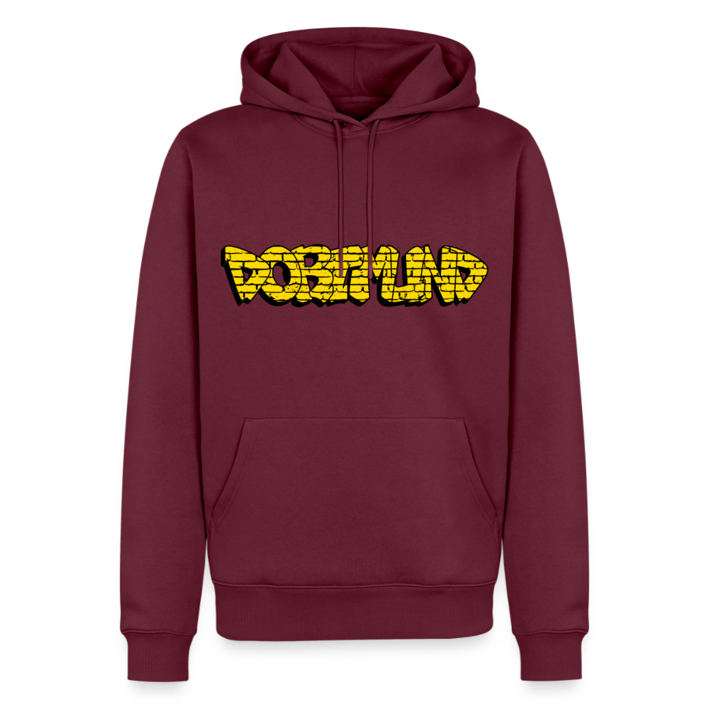 Hoodie Dortmund - Burgunderrot
