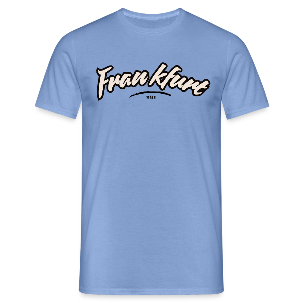 T-Shirt Frankfurt (Main) "Graffiti Tag" - carolina blue