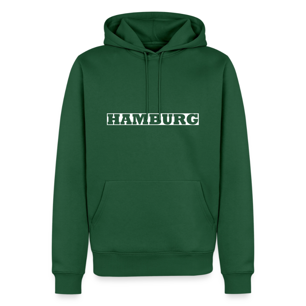 Hoodie Hamburg "Bold" Bright Edition - Flaschengrün