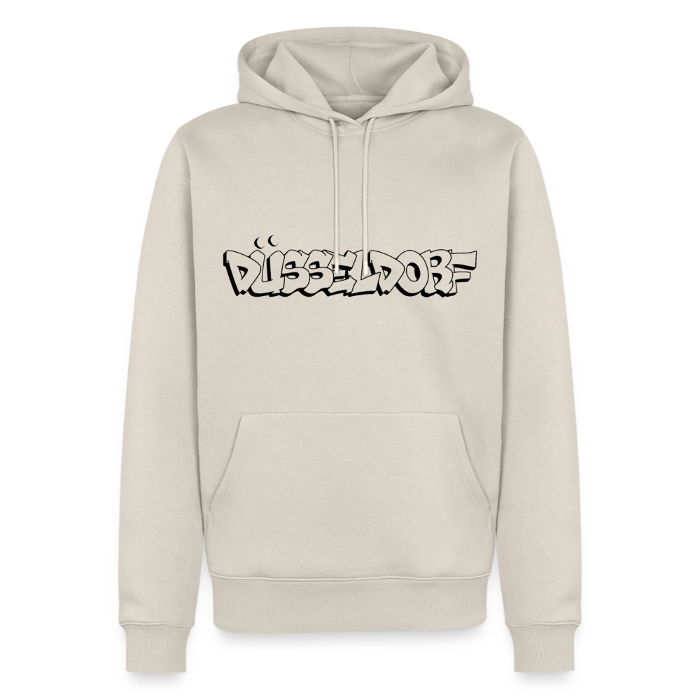 Hoodie Düsseldorf "Graffiti" Dark Edition - Beige