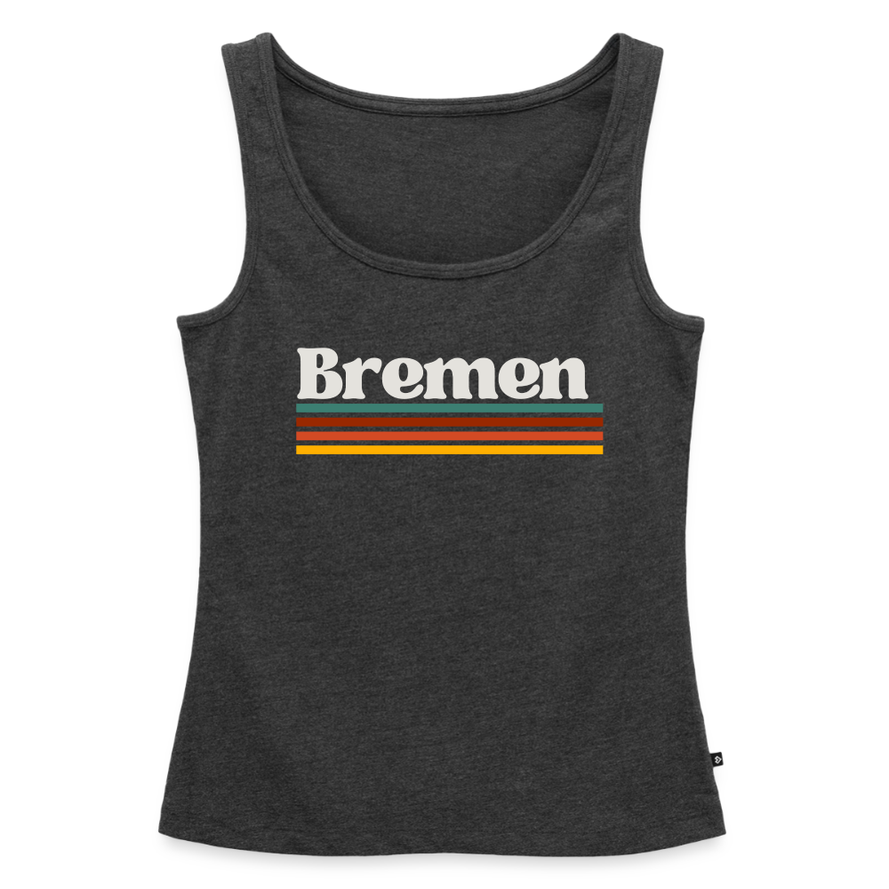 Tanktop Ladies Bremen "Retro" - Anthrazit meliert