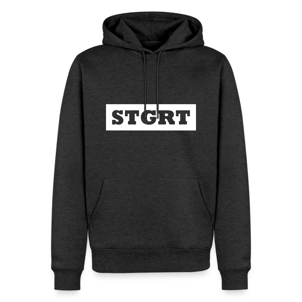 Hoodie Stuttgart "STGRT" Bright Edition - Anthrazit meliert