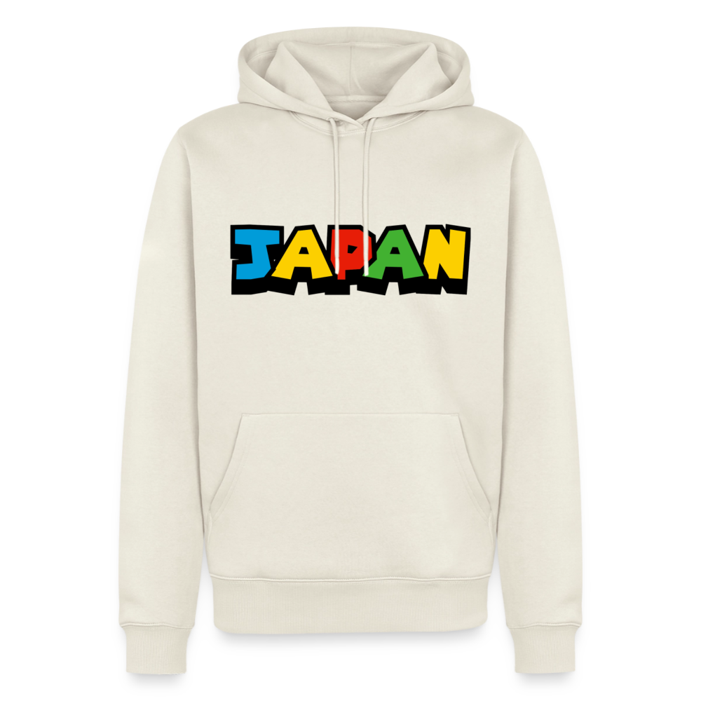 Hoodie Japan "Mario Style" - Naturweiß