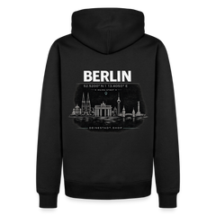 Hoodie Berlin "Skyline" - Schwarz