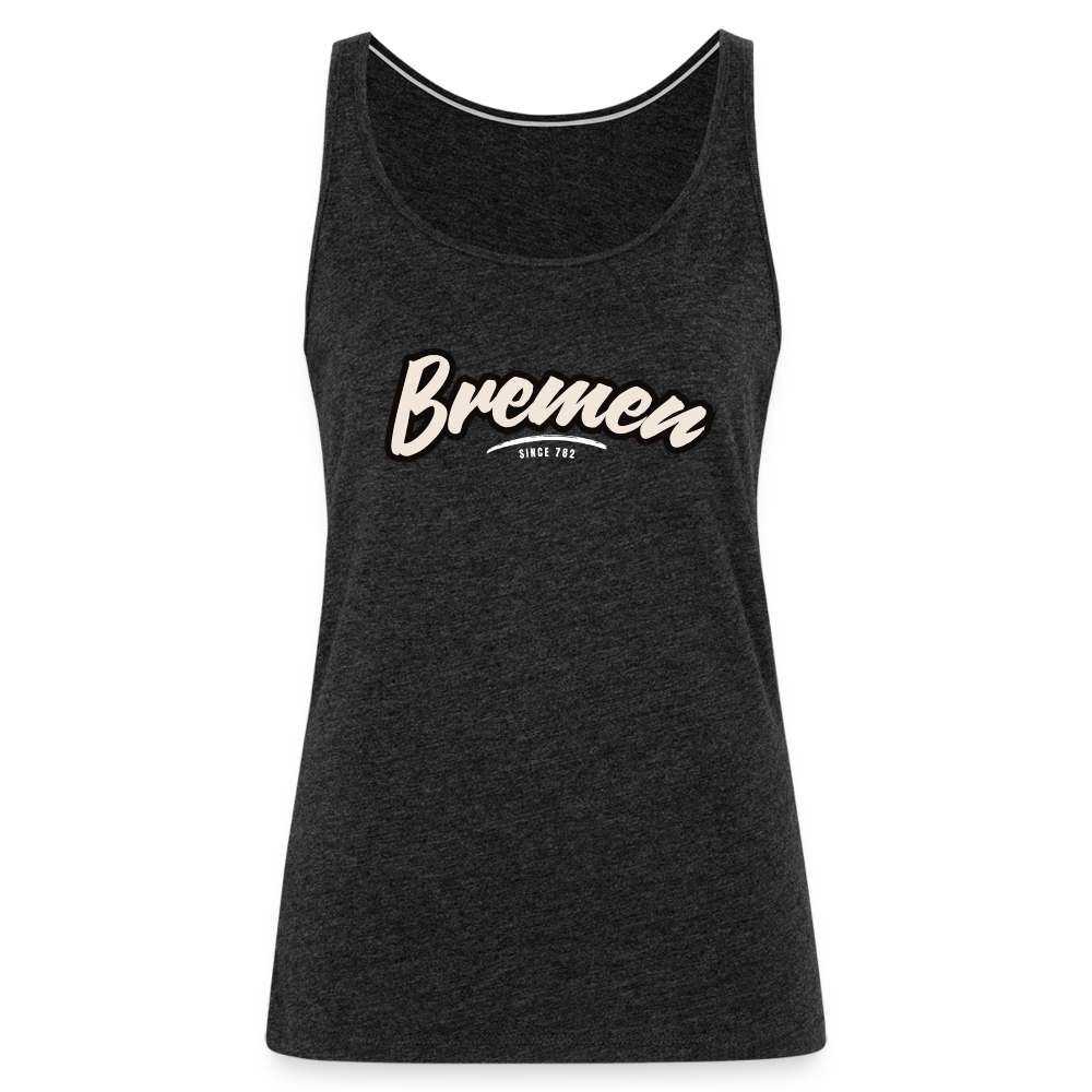 Tanktop Ladies Bremen "Graffiti Tag White" - Anthrazit
