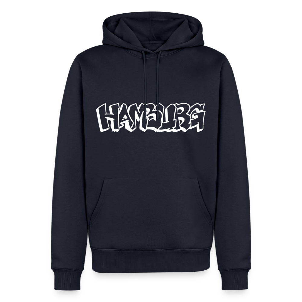 Hoodie Hamburg "Graffiti" Bright Edition - Navy