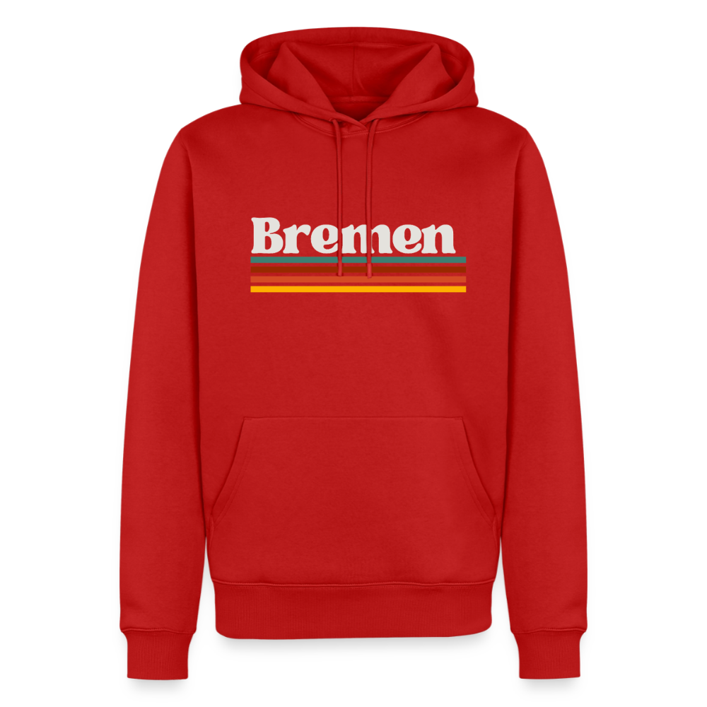 Hoodie Bremen "Retro" - Rot